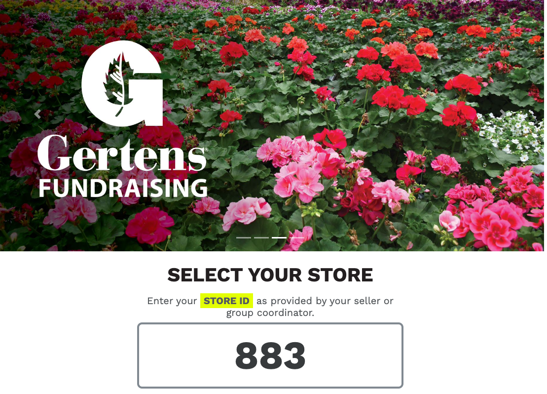 Gerten's Fundraising